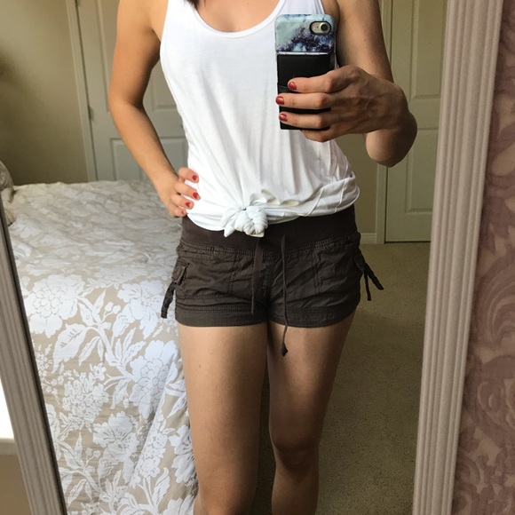 Brown Cargo Shorts - Picture 2 of 5